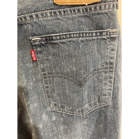 Levi’s 514 x The Bunny Stitch Co. Straight Leg 34x30 Janis Joplin Patchwork - Picture 5 of 12